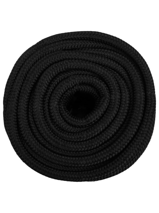 Lodní lano celočerné 16 mm 50 m polypropylen