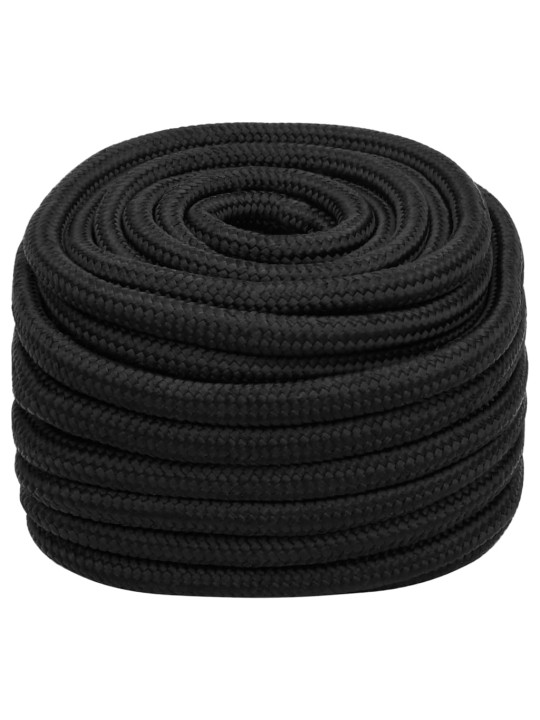 Lodní lano celočerné 20 mm 50 m polypropylen