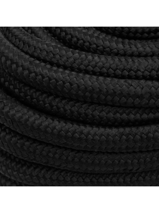 Lodní lano celočerné 20 mm 100 m polypropylen