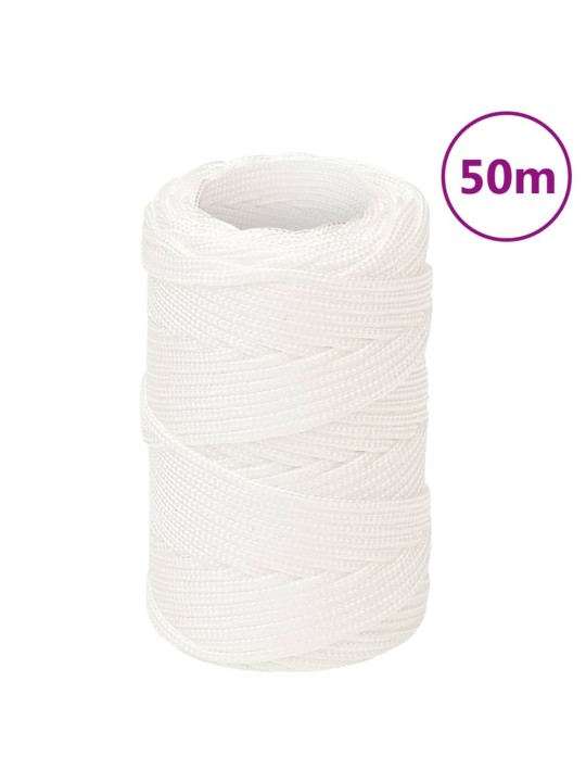 Lodní lano celobílé 2 mm 50 m polypropylen