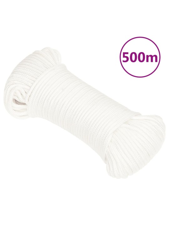 Lodní lano celobílé 3 mm 500 m polypropylen