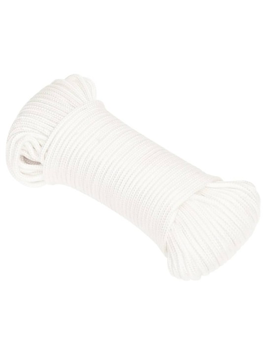 Lodní lano celobílé 4 mm 50 m polypropylen
