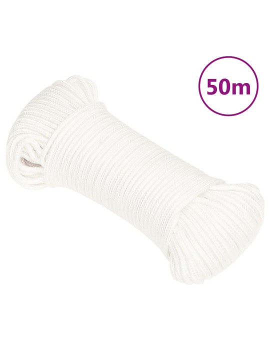 Lodní lano celobílé 5 mm 50 m polypropylen