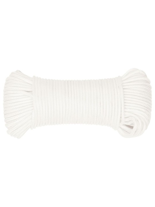 Lodní lano celobílé 5 mm 100 m polypropylen