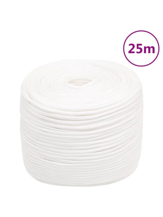Lodní lano celobílé 6 mm 25 m polypropylen