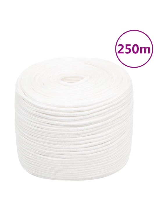 Lodní lano celobílé 6 mm 250 m polypropylen