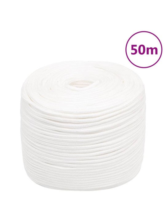 Lodní lano celobílé 8 mm 50 m polypropylen