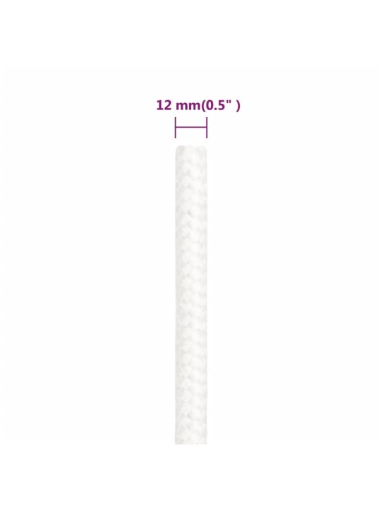 Lodní lano celobílé 12 mm 25 m polypropylen