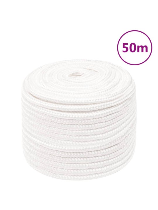 Lodní lano celobílé 14 mm 50 m polypropylen