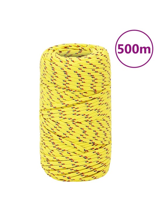 Lodní lano žluté 2 mm 500 m polypropylen