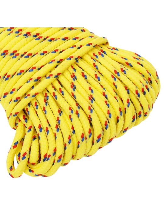 Lodní lano žluté 3 mm 100 m polypropylen
