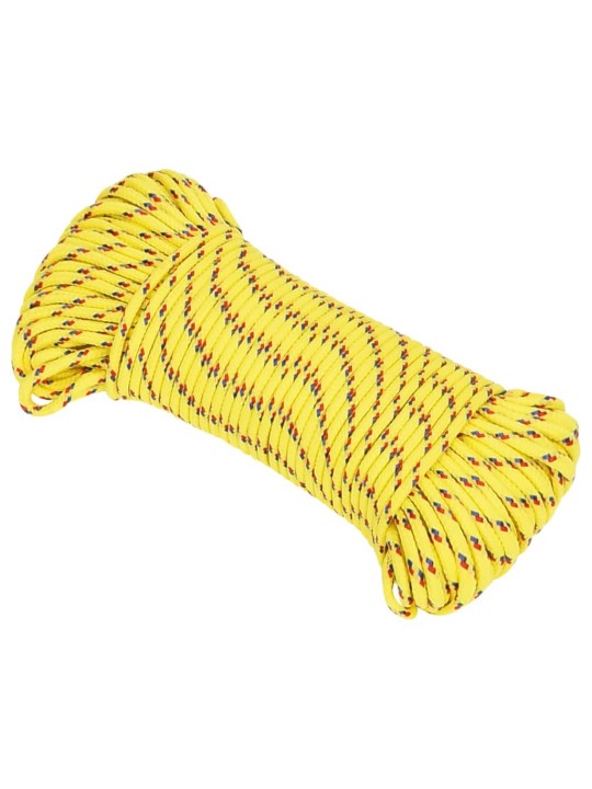 Lodní lano žluté 3 mm 250 m polypropylen