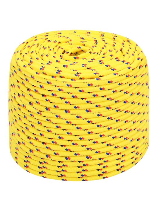Lodní lano žluté 8 mm 50 m polypropylen