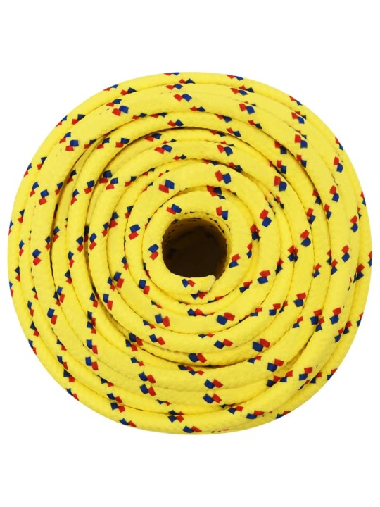 Lodní lano žluté 14 mm 25 m polypropylen