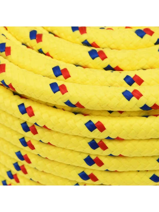 Lodní lano žluté 14 mm 250 m polypropylen