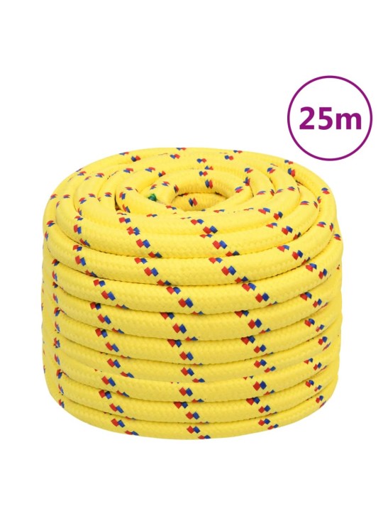 Lodní lano žluté 20 mm 25 m polypropylen