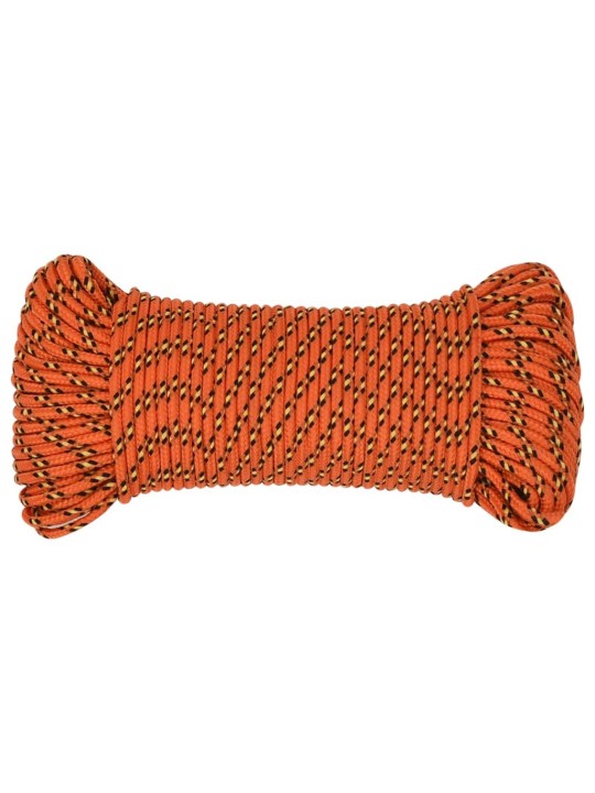 Lodní lano oranžové 3 mm 100 m polypropylen