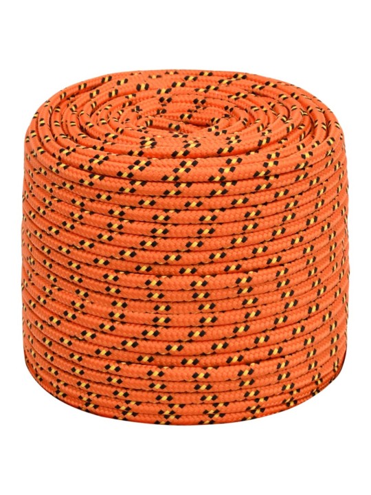Lodní lano oranžové 10 mm 50 m polypropylen