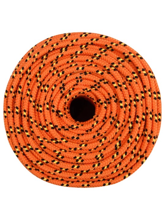 Lodní lano oranžové 10 mm 50 m polypropylen