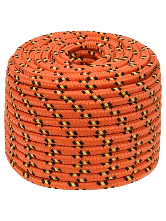 Lodní lano oranžové 12 mm 250 m polypropylen