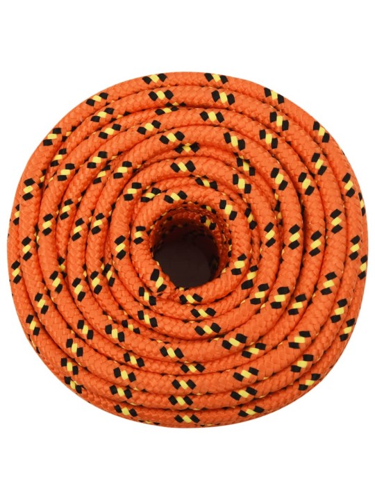 Lodní lano oranžové 12 mm 250 m polypropylen