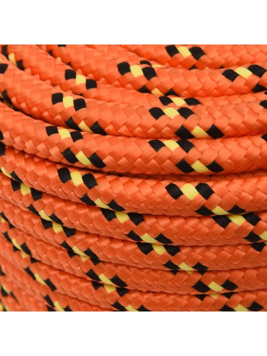 Lodní lano oranžové 12 mm 250 m polypropylen