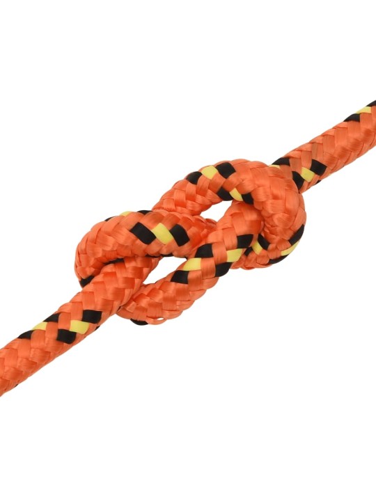 Lodní lano oranžové 12 mm 250 m polypropylen