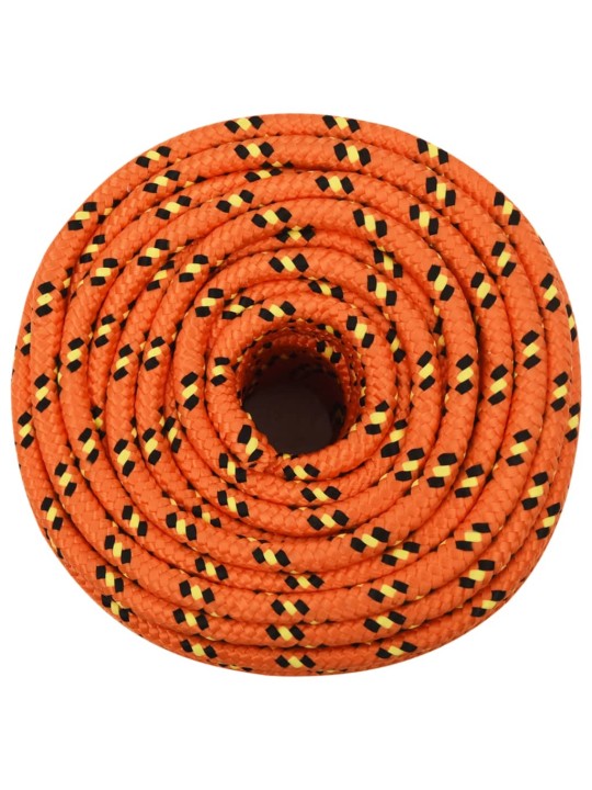 Lodní lano oranžové 14 mm 50 m polypropylen