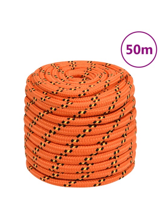 Lodní lano oranžové 18 mm 25 m polypropylen