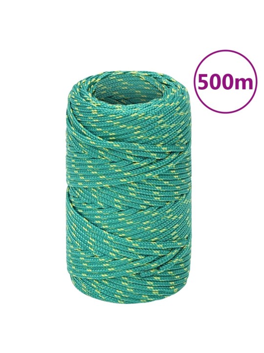 Lodní lano zelené 2 mm 500 m polypropylen