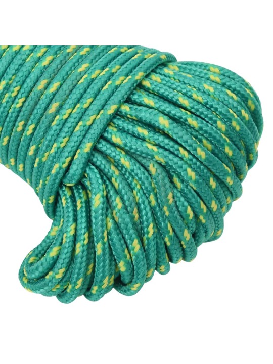 Lodní lano zelené 4 mm 50 m polypropylen