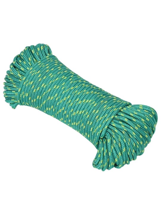 Lodní lano zelené 5 mm 250 m polypropylen