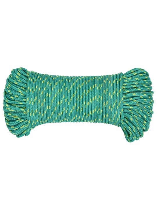 Lodní lano zelené 5 mm 250 m polypropylen