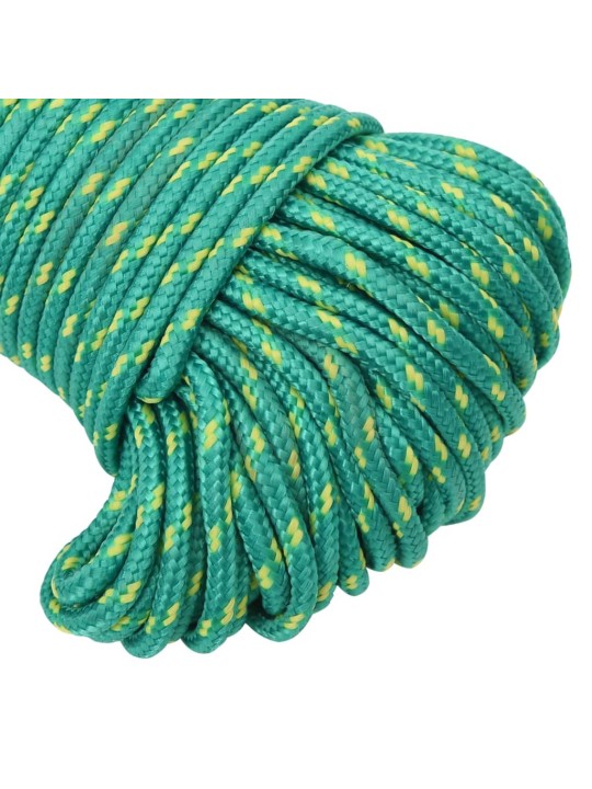 Lodní lano zelené 5 mm 250 m polypropylen