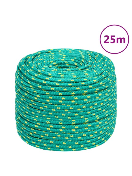 Lodní lano zelené 8 mm 25 m polypropylen