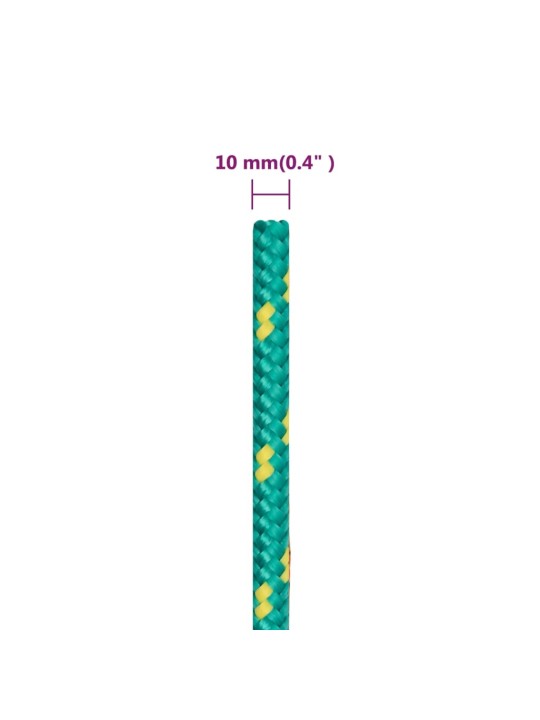 Lodní lano zelené 10 mm 250 m polypropylen