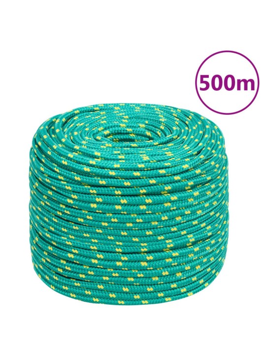 Lodní lano zelené 10 mm 500 m polypropylen