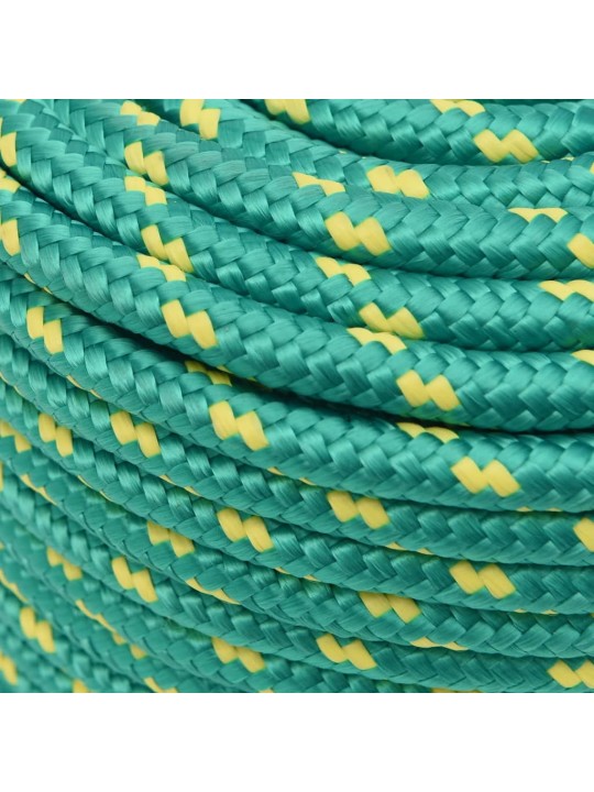 Lodní lano zelené 14 mm 25 m polypropylen
