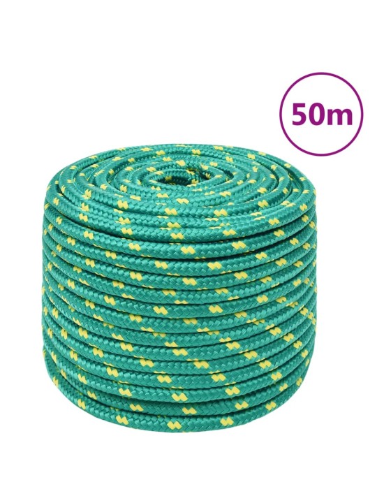 Lodní lano zelené 14 mm 50 m polypropylen