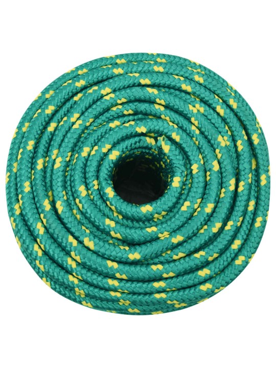 Lodní lano zelené 14 mm 250 m polypropylen
