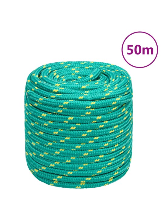 Lodní lano zelené 16 mm 50 m polypropylen