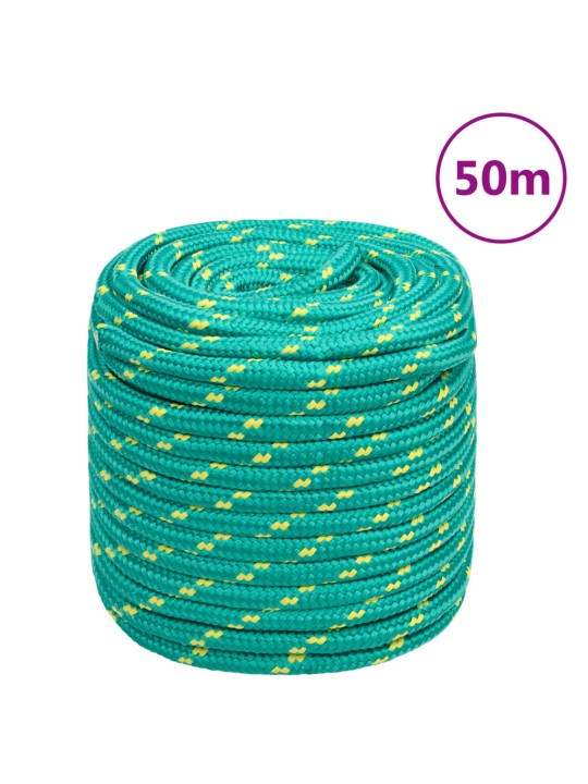 Lodní lano zelené 18 mm 50 m polypropylen