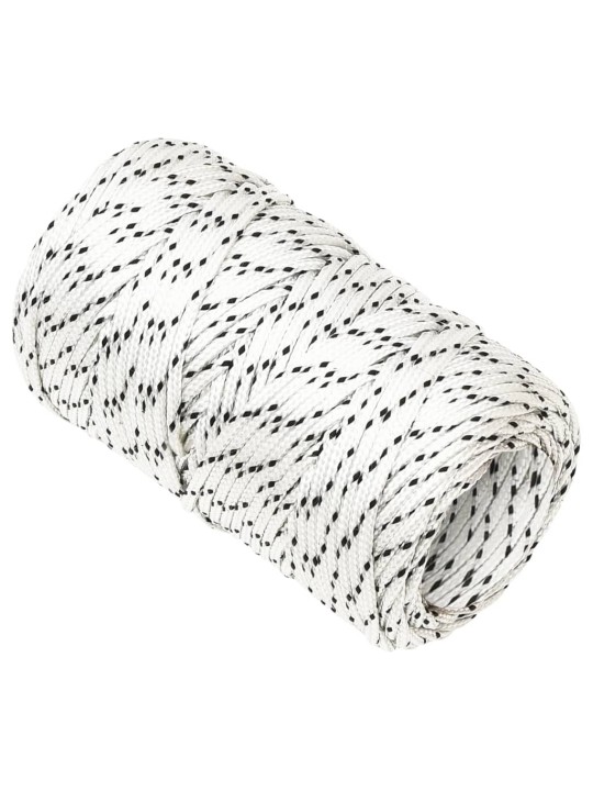 Splétané lodní lano bílé 2 mm x 25 m polyester