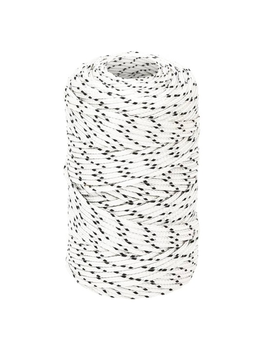 Splétané lodní lano bílé 2 mm x 250 m polyester