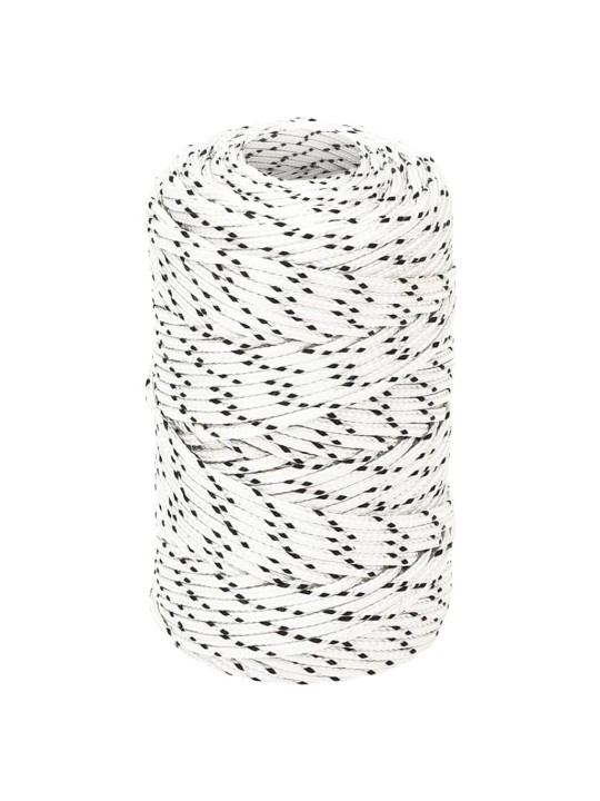 Splétané lodní lano bílé 2 mm x 500 m polyester