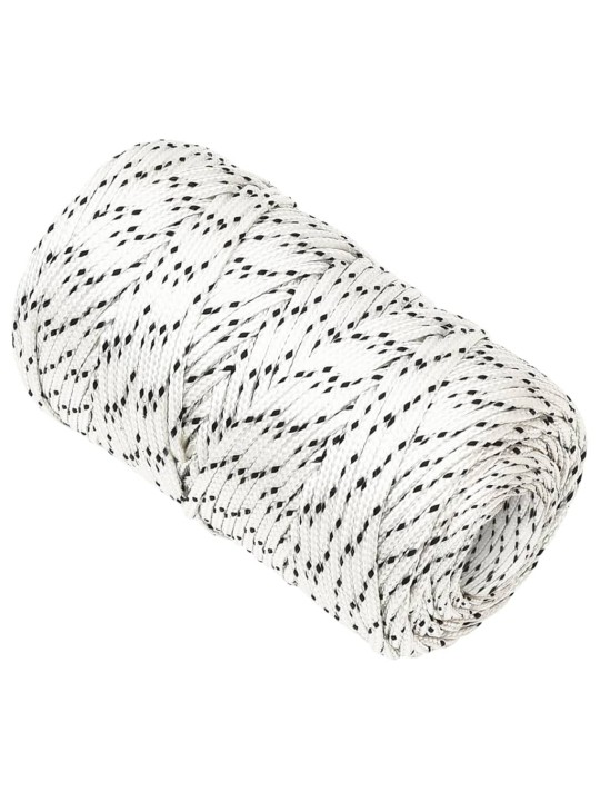 Splétané lodní lano bílé 2 mm x 500 m polyester