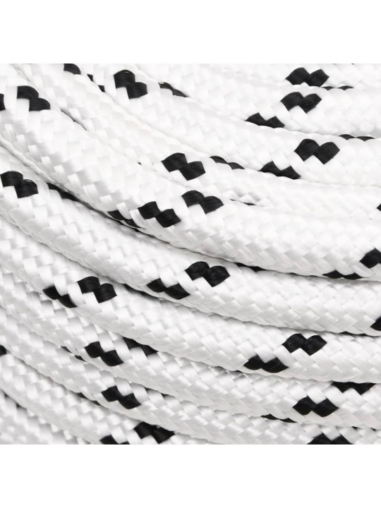 Splétané lodní lano bílé 14 mm x 250 m polyester