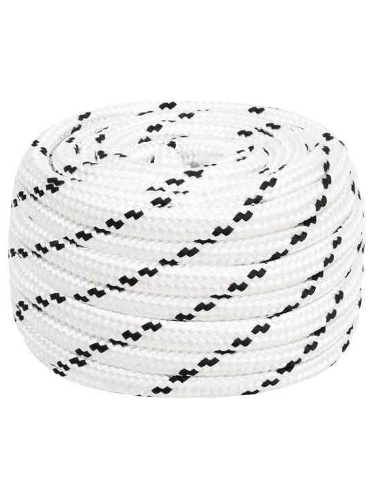 Pracovní lano bílé 16 mm 100 m polyester