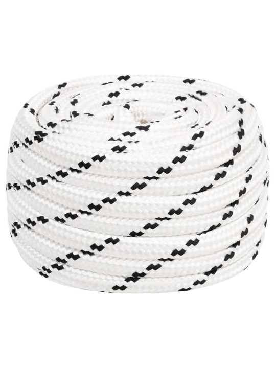 Pracovní lano bílé 18 mm 50 m polyester