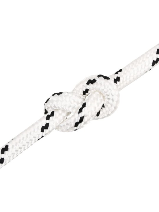 Pracovní lano bílé 18 mm 50 m polyester